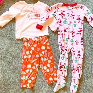 ❤️ Fleece Christmas PJs! ❤️